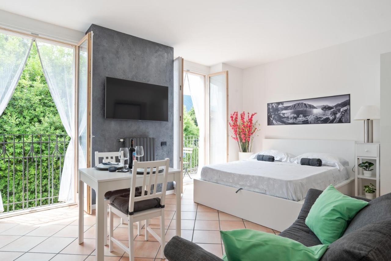 Lake Como Studio With Balcony And Private Parking Ossuccio Exterior photo