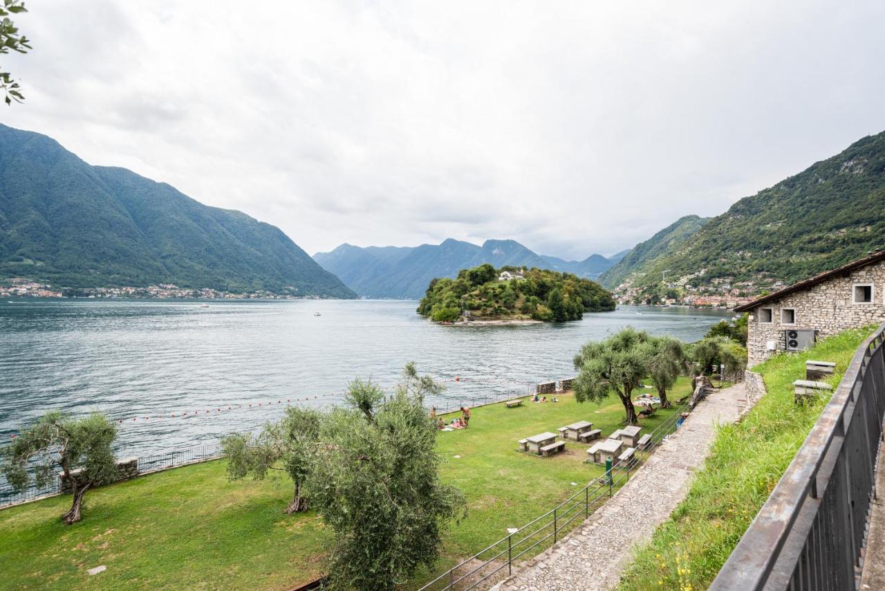Lake Como Studio With Balcony And Private Parking Ossuccio Exterior photo